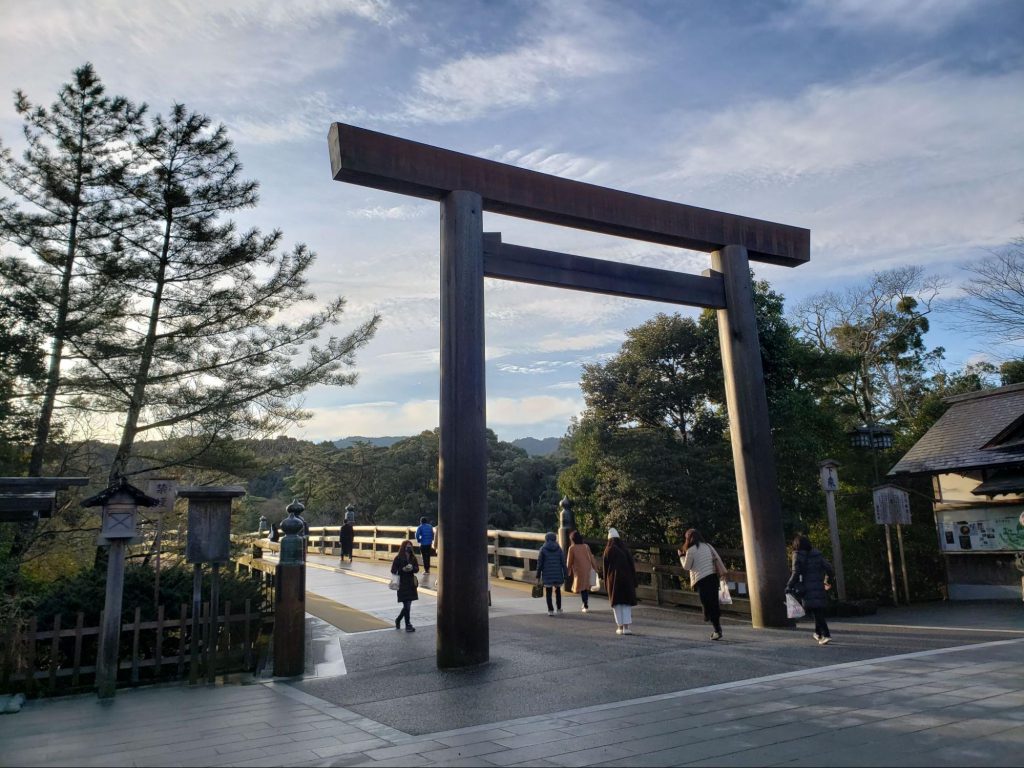 一人旅で初めて訪れた三重県の伊勢神宮
