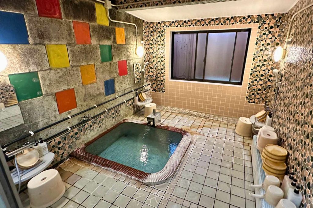 浅間温泉　栄の湯旅館　大浴場