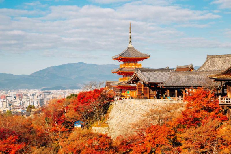 一人旅おすすめ　京都　清水寺