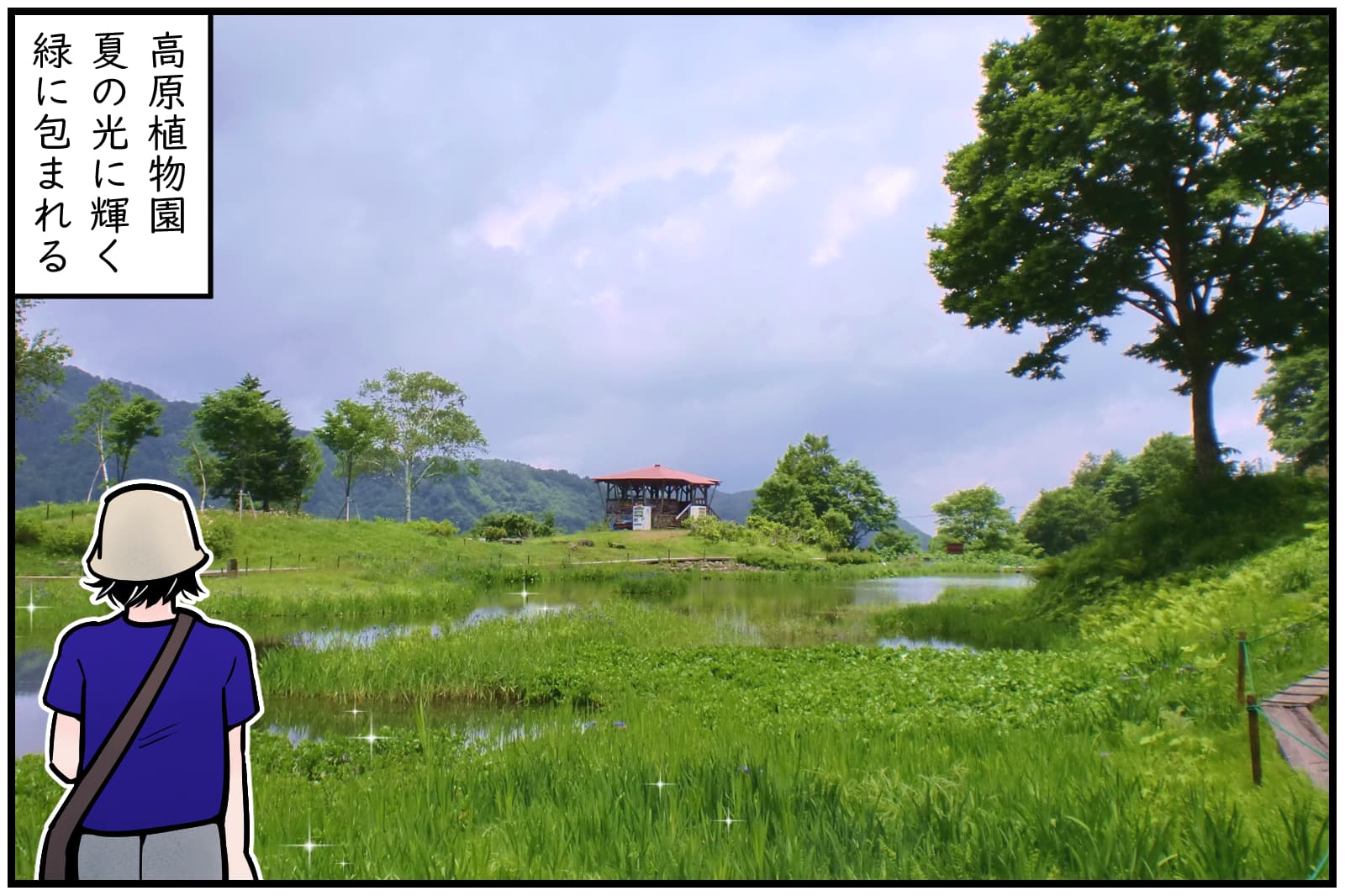 湯沢高原、アルプの里、あやめヶ池