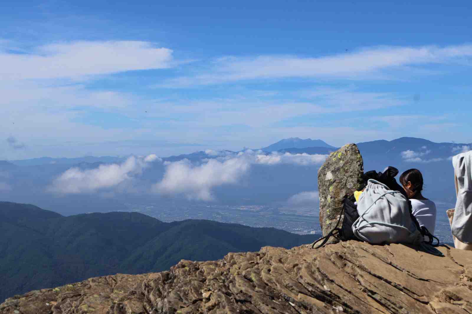 王ヶ鼻　絶景　雲の上