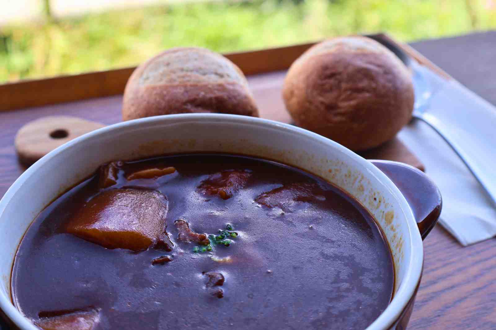 王ヶ頭ホテル名物　手作り　ビーフシチュー