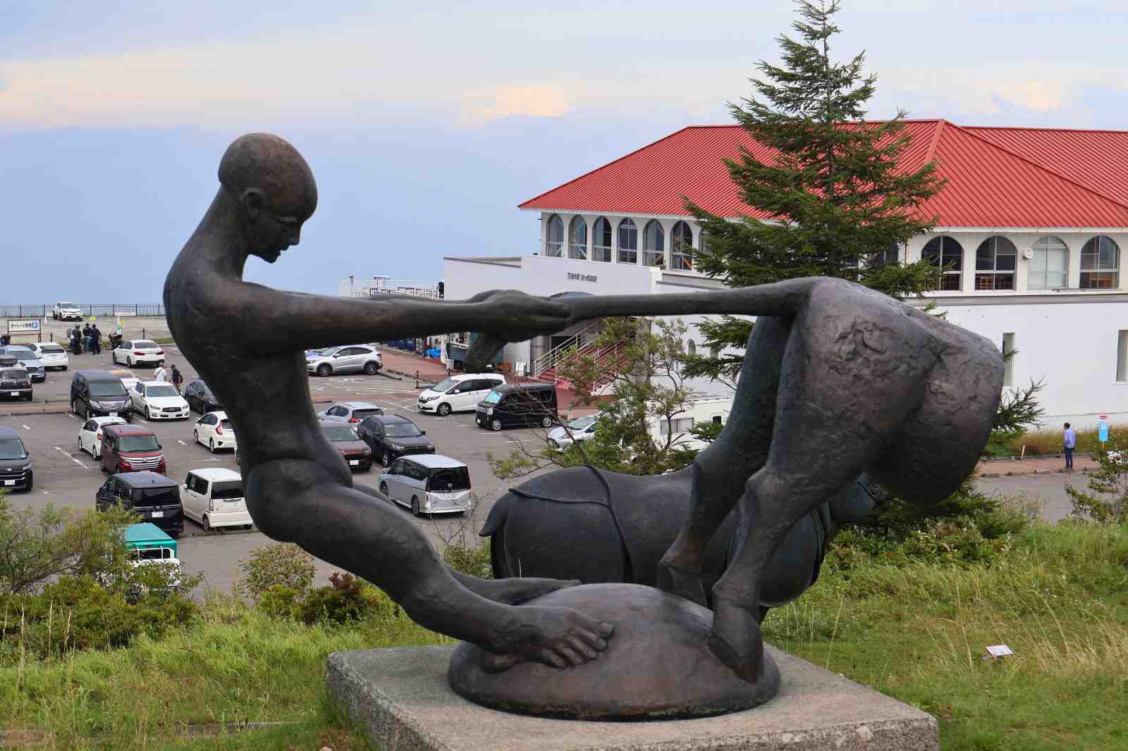 P1駐車場　道の駅