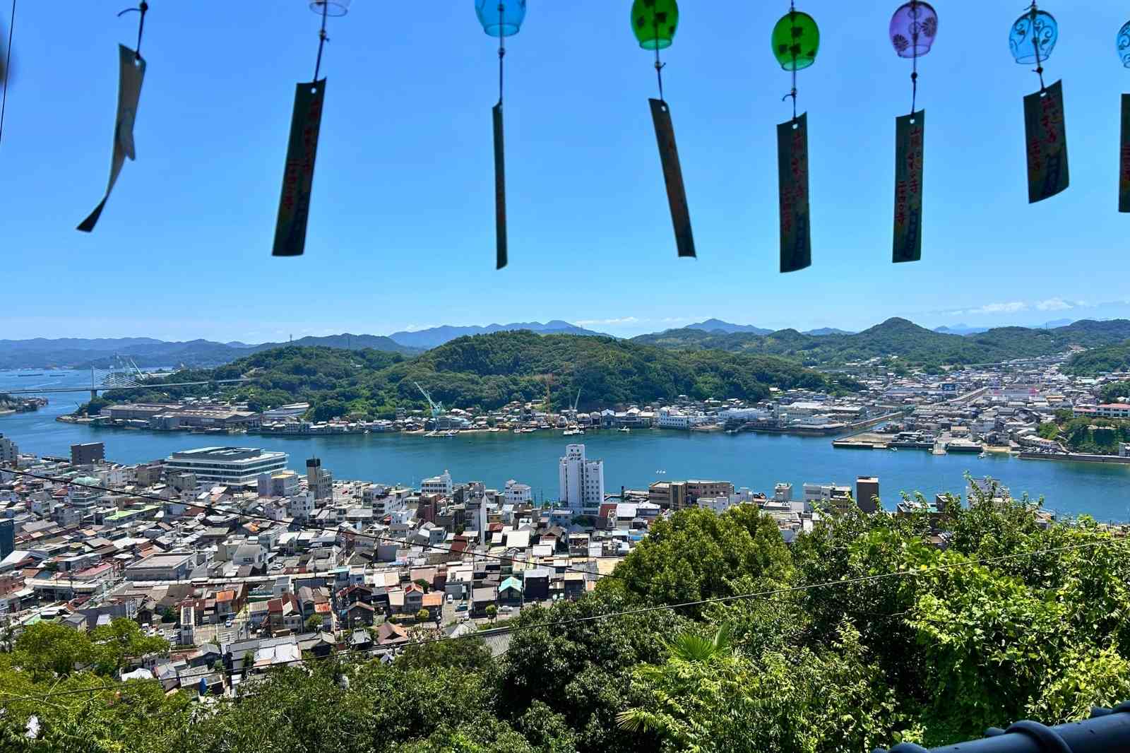 しまなみ海道　尾道　　　　千光寺の風鈴