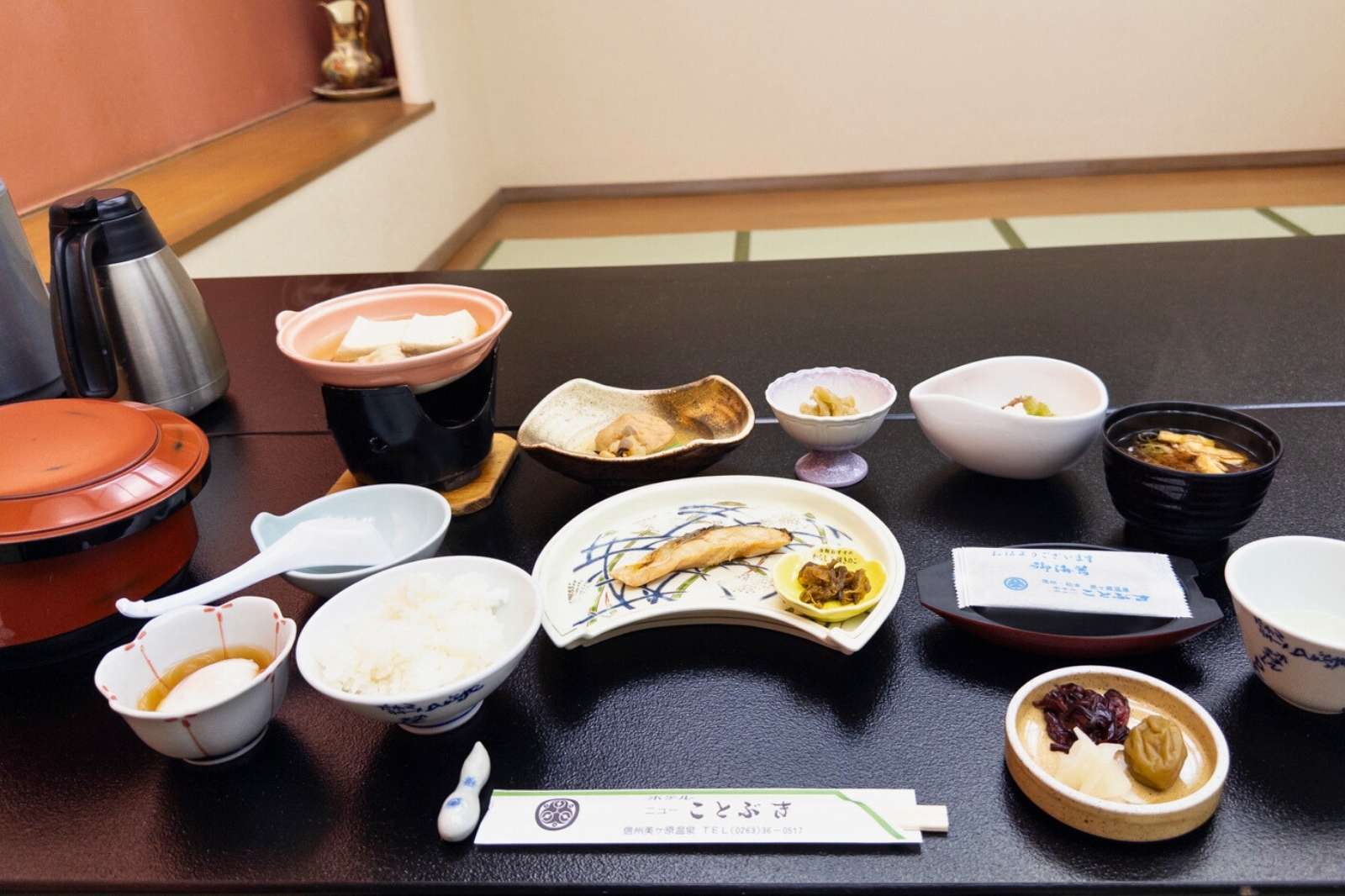 ホテルニューことぶき　朝食の写真