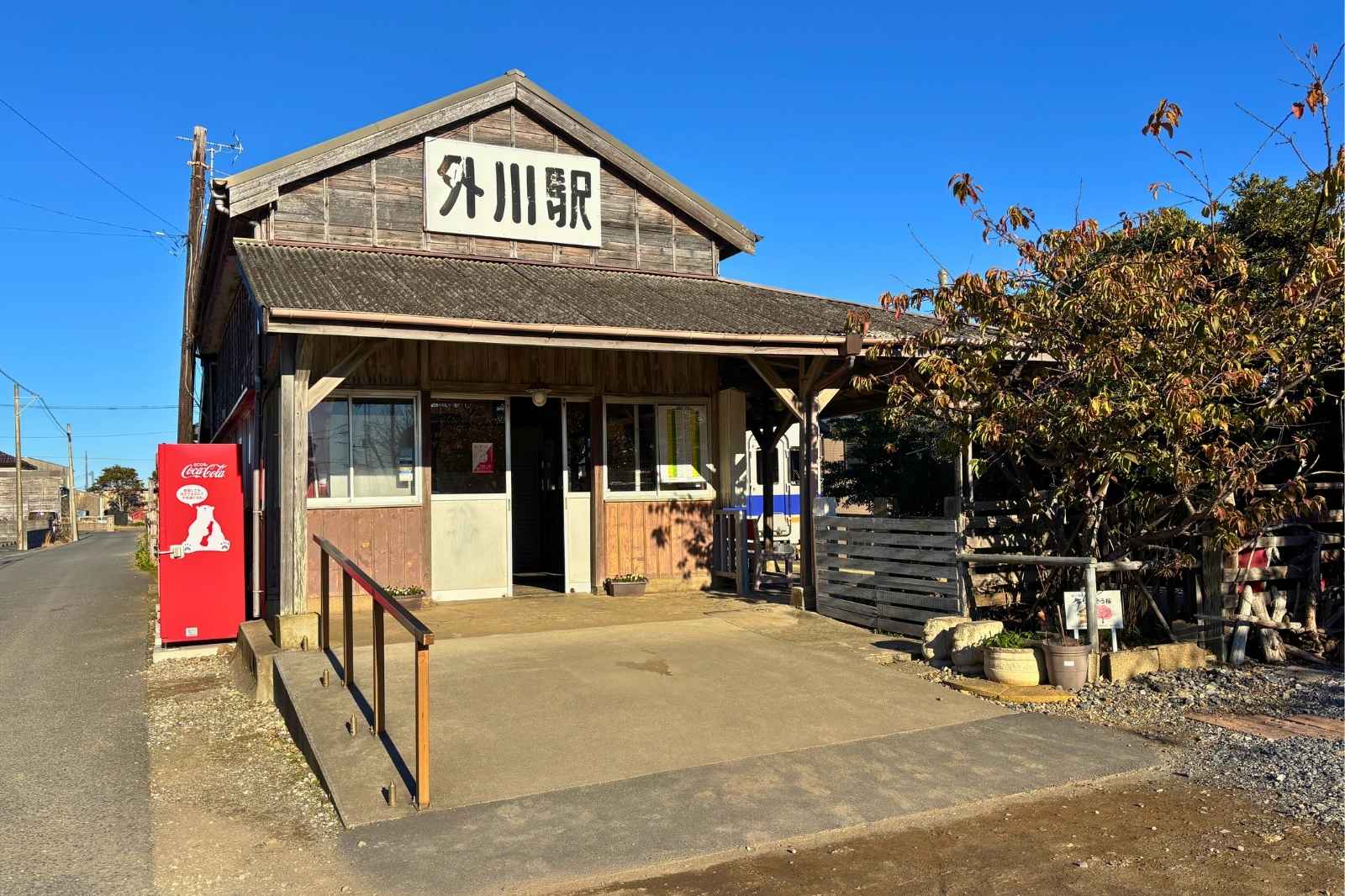 銚子電鉄　外川駅