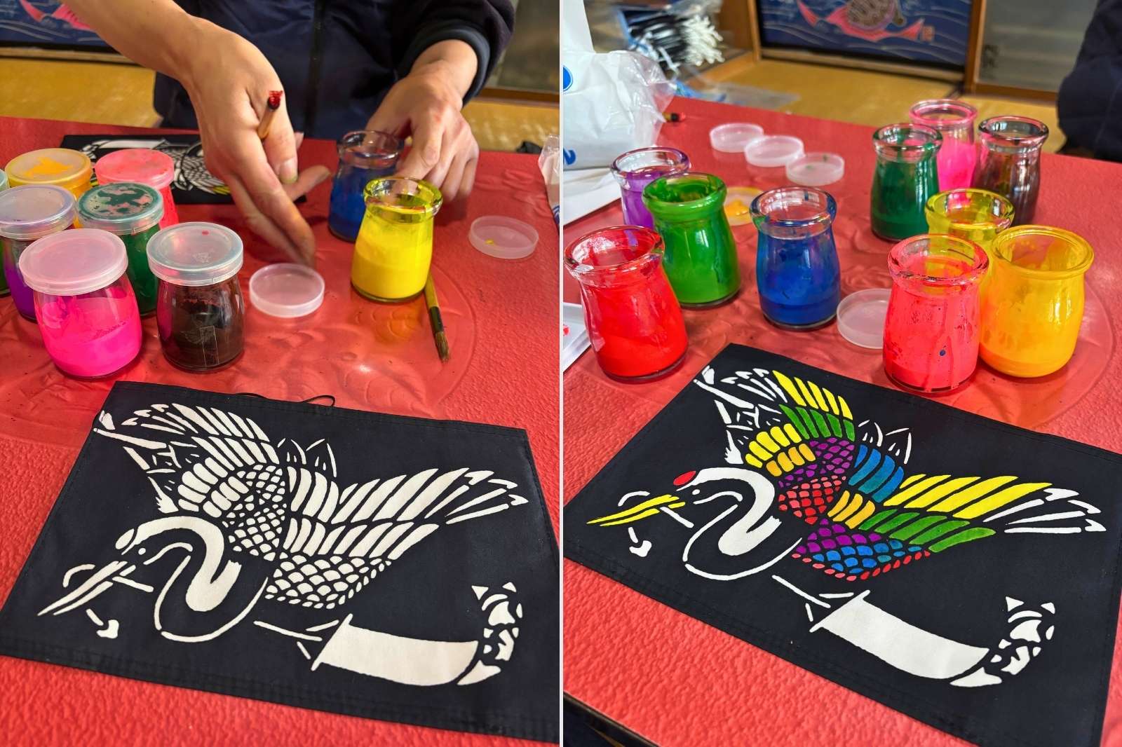 銚子　大漁旗染め体験